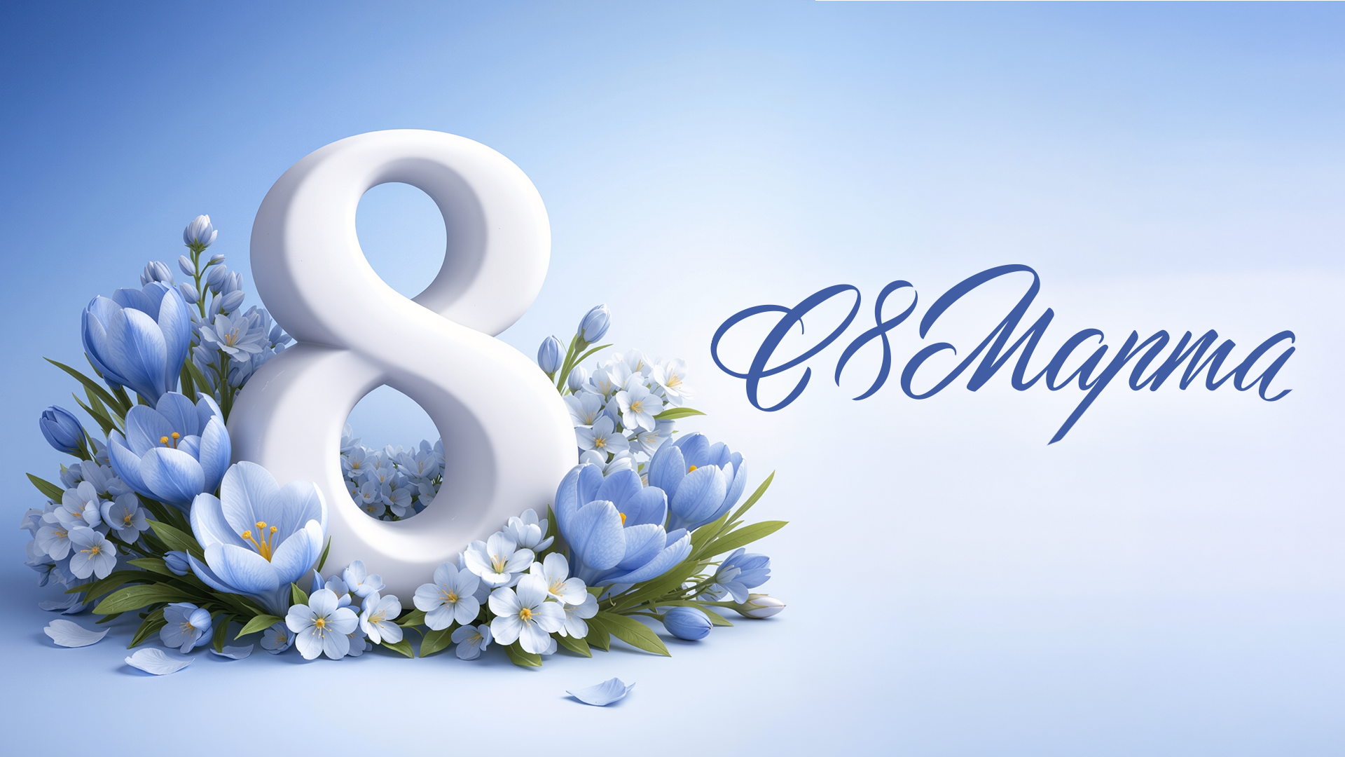 Поздравляем с Международным женским днём!